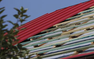 Higher Pertwood corrugated roofing costs