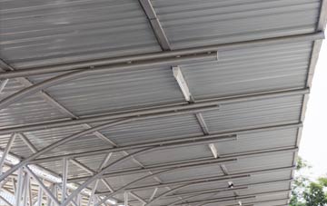 installing Higher Pertwood metal roofing