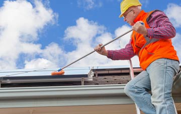 Higher Pertwood soft wash roof cleaning